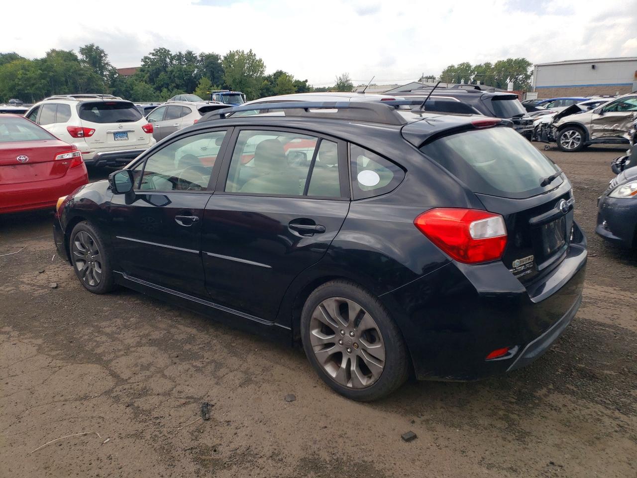 2012 Subaru Impreza Sport Premium Black vin: JF1GPAL63CH210359