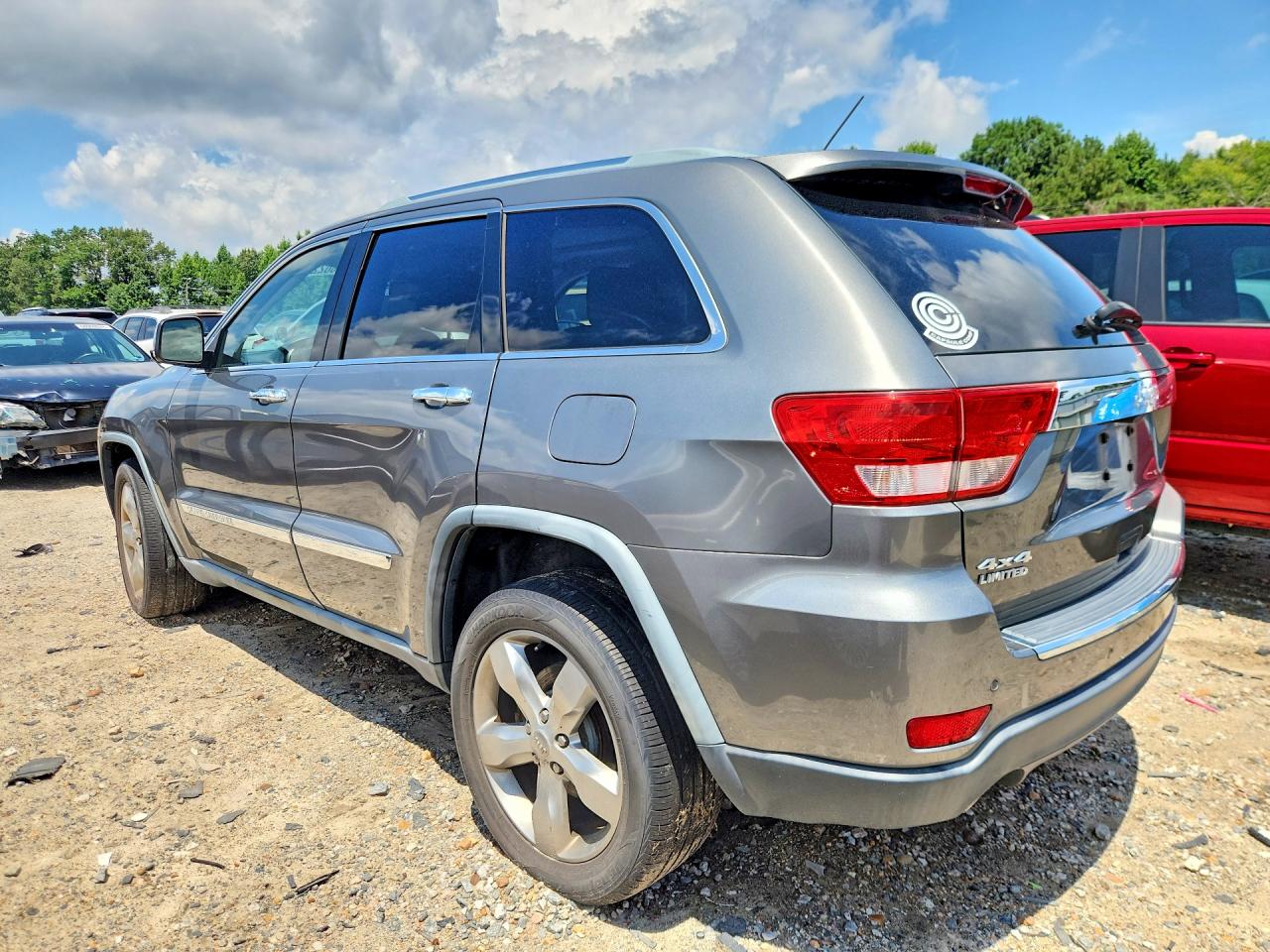 2012 Jeep Grand Cherokee Limited Серый vin: 1C4RJFBT4CC222249
