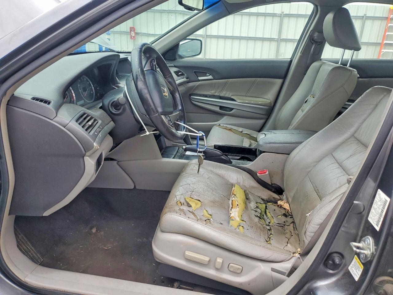 2008 Honda Accord Exl Gray vin: JHMCP26878C069956