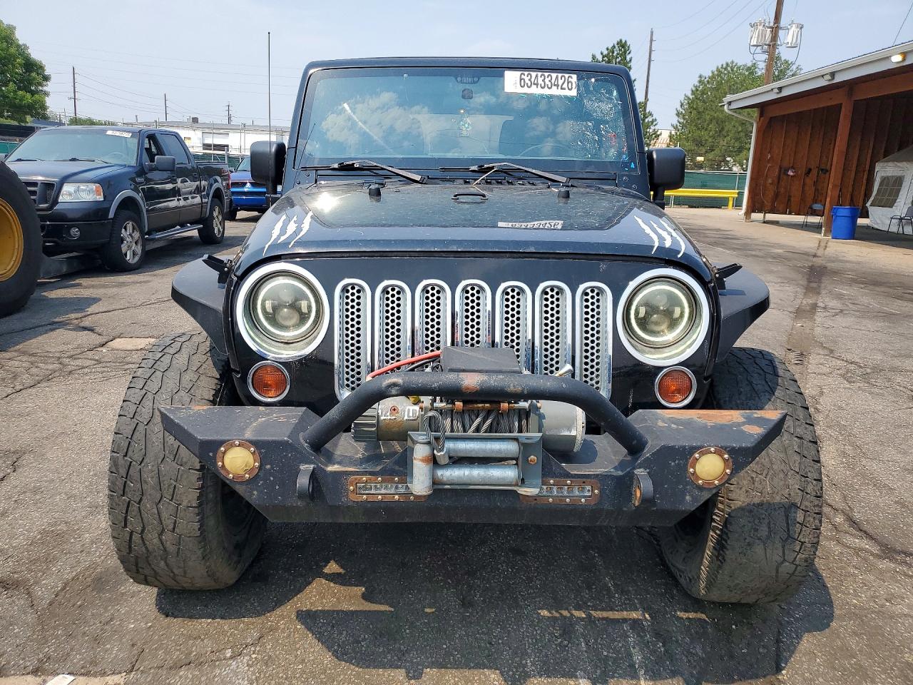 2011 Jeep Wrangler Unlimited Rubicon Black vin: 1J4HA6H10BL502437