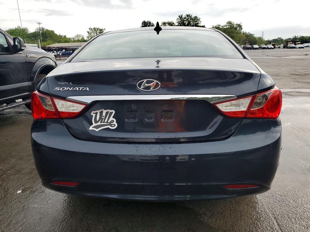 2011 Hyundai Sonata Gls Blue vin: 5NPEB4AC5BH129373
