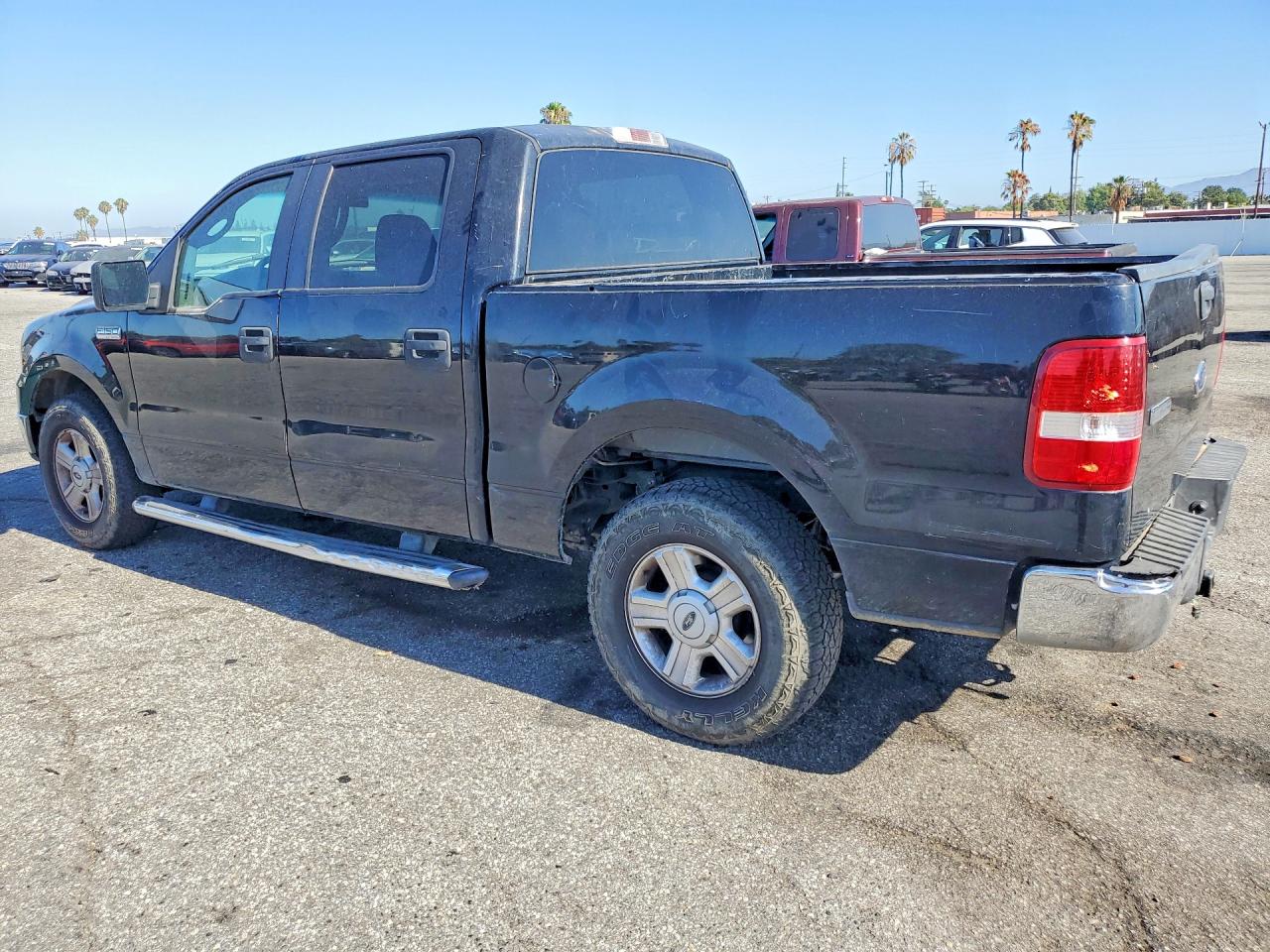 2005 Ford F150 Supercrew Black vin: 1FTRW12W15KC64093