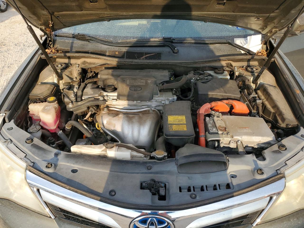 2014 Toyota Camry Hybrid Xle Gray vin: 4T1BD1FK3EU131043