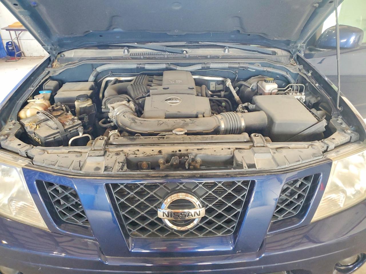 2011 Nissan Frontier S Blue vin: 1N6AD0EV0BC424659