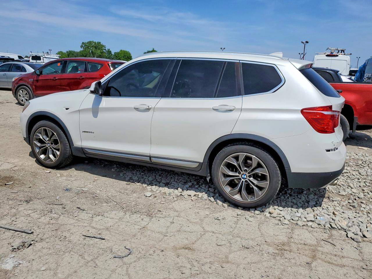 2016 Bmw X3 Xdrive28d Белый vin: 5UXWY3C54G0N87565