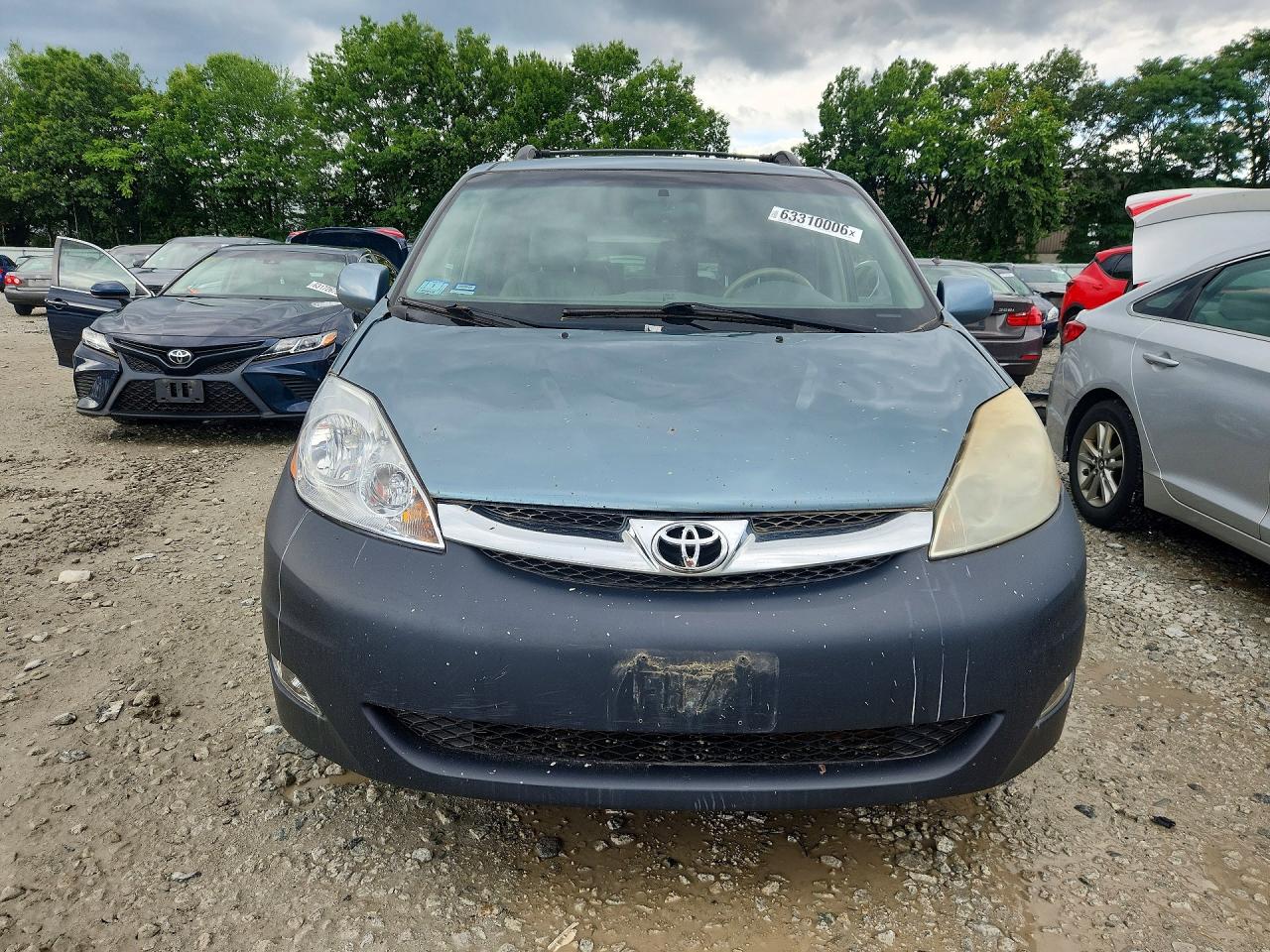 2006 Toyota Sienna Xle 7 Passenger Blue vin: 5TDBA22C56S065733