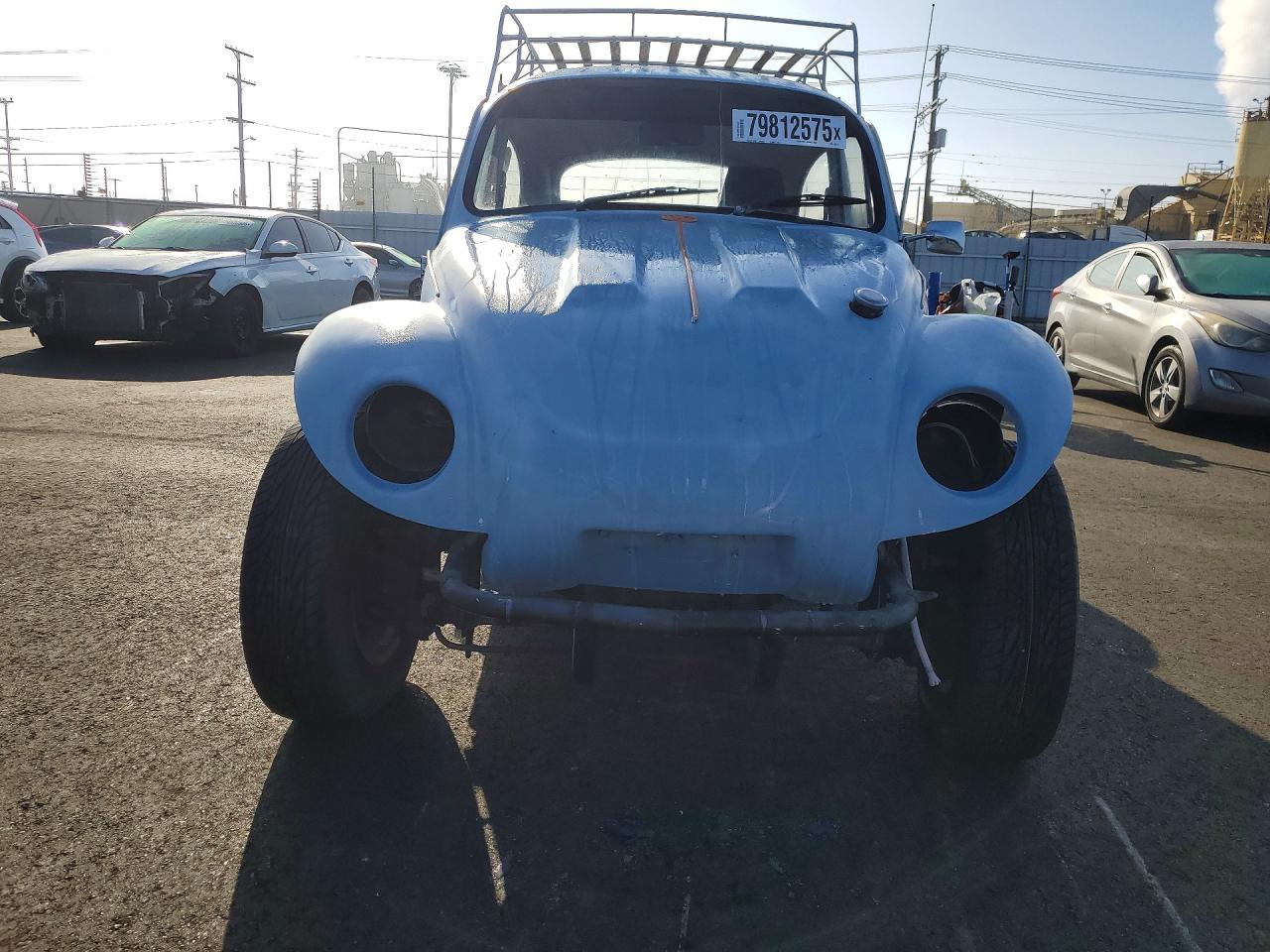 1971 Volkswagen Beetle Blue vin: 1112326121