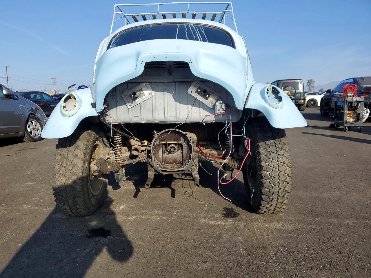 1971 Volkswagen Beetle Blue vin: 1112326121