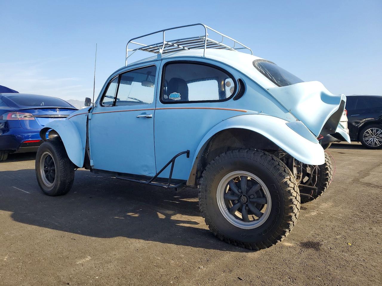 1971 Volkswagen Beetle Blue vin: 1112326121