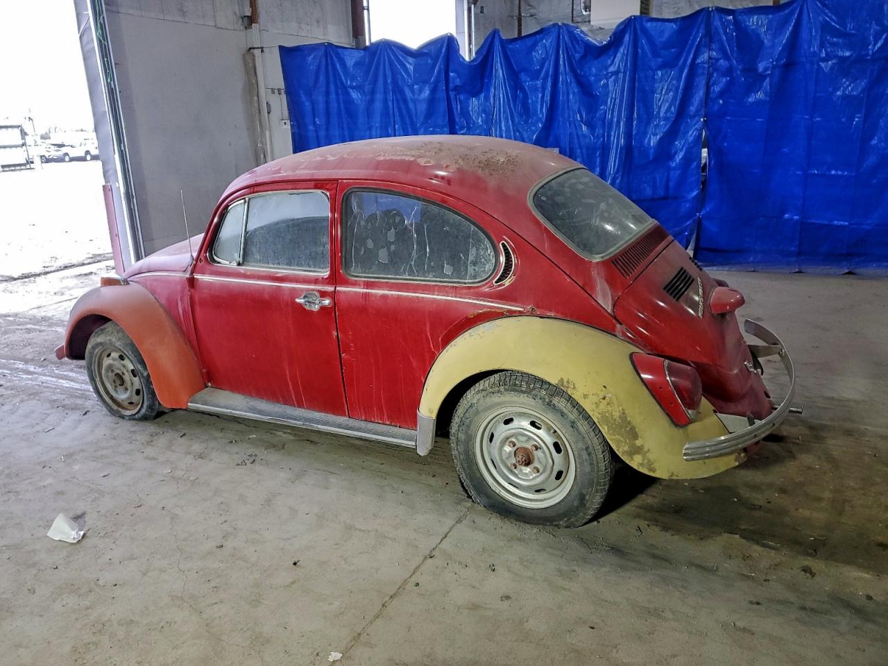 1971 Volkswagen Beatle Red vin: 1112507784
