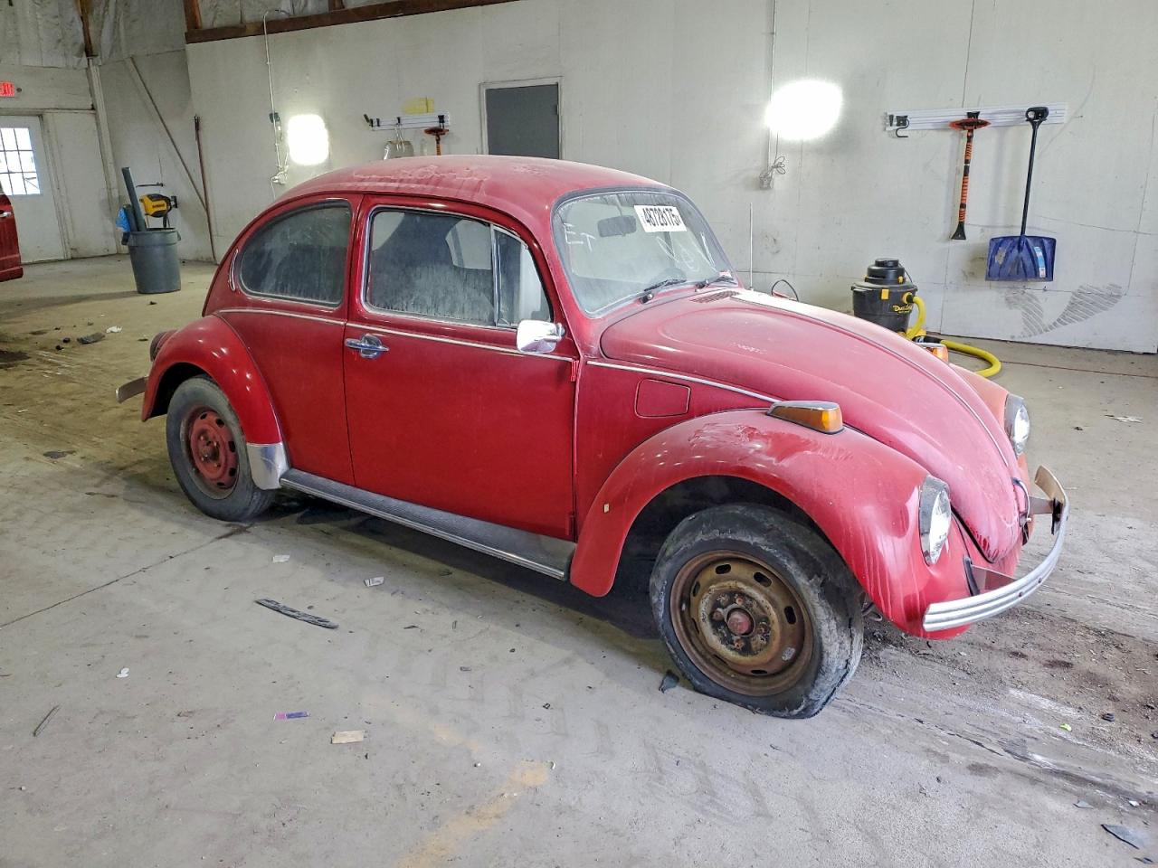 1971 Volkswagen Beatle Red vin: 1112507784