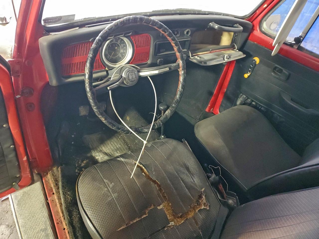 1971 Volkswagen Beatle Red vin: 1112507784