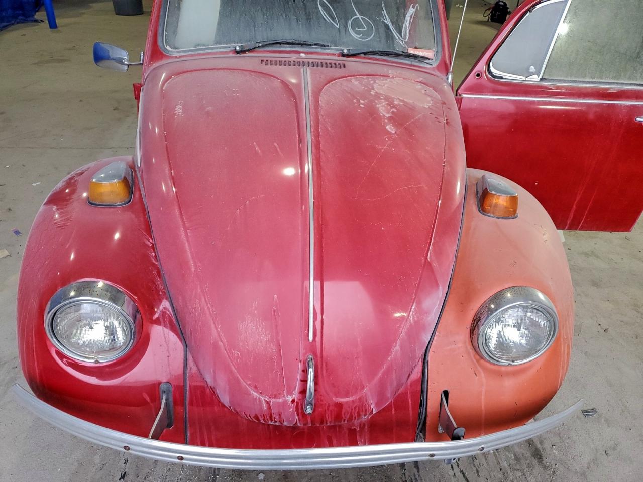 1971 Volkswagen Beatle Red vin: 1112507784