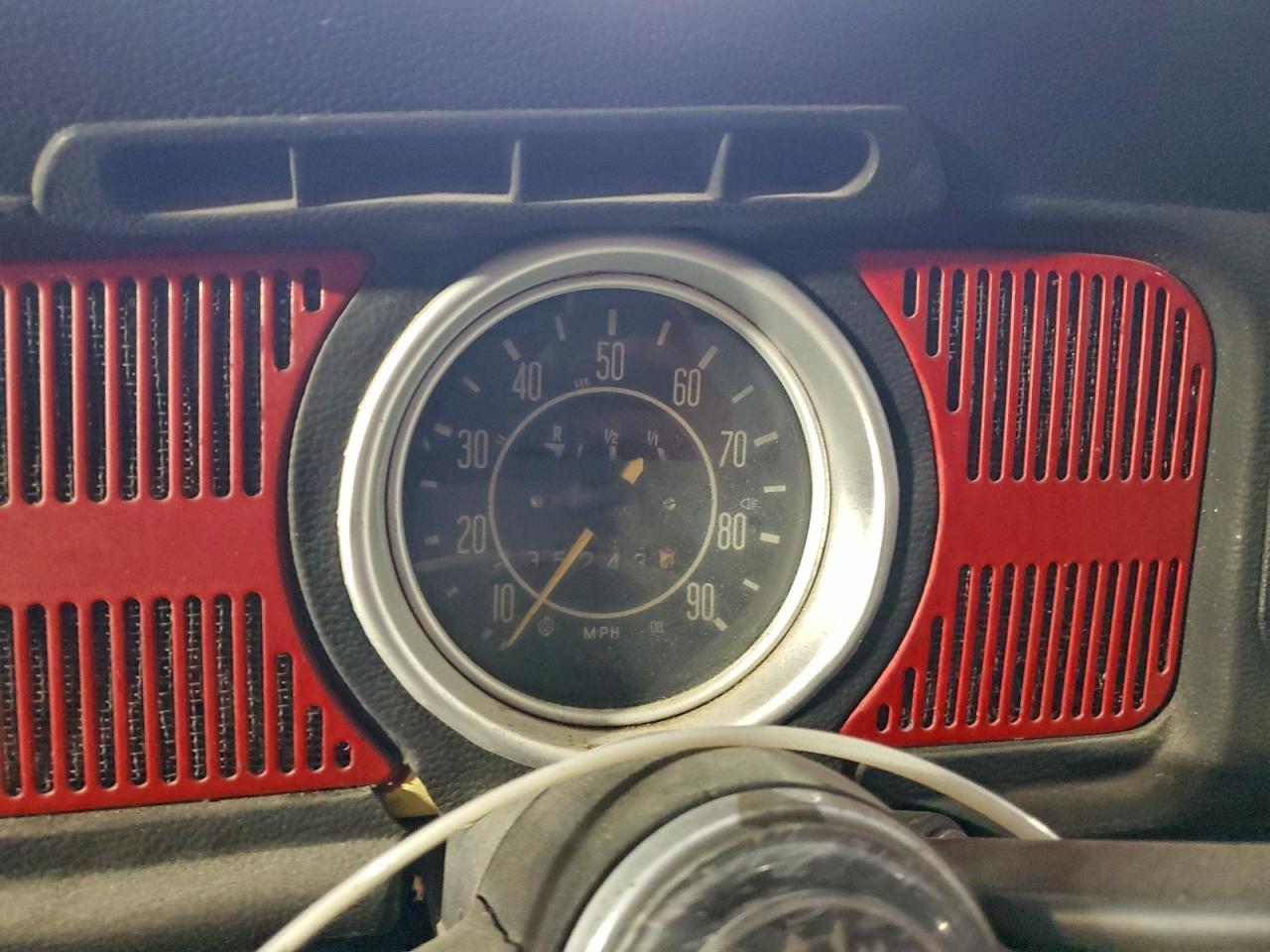 1971 Volkswagen Beatle Red vin: 1112507784
