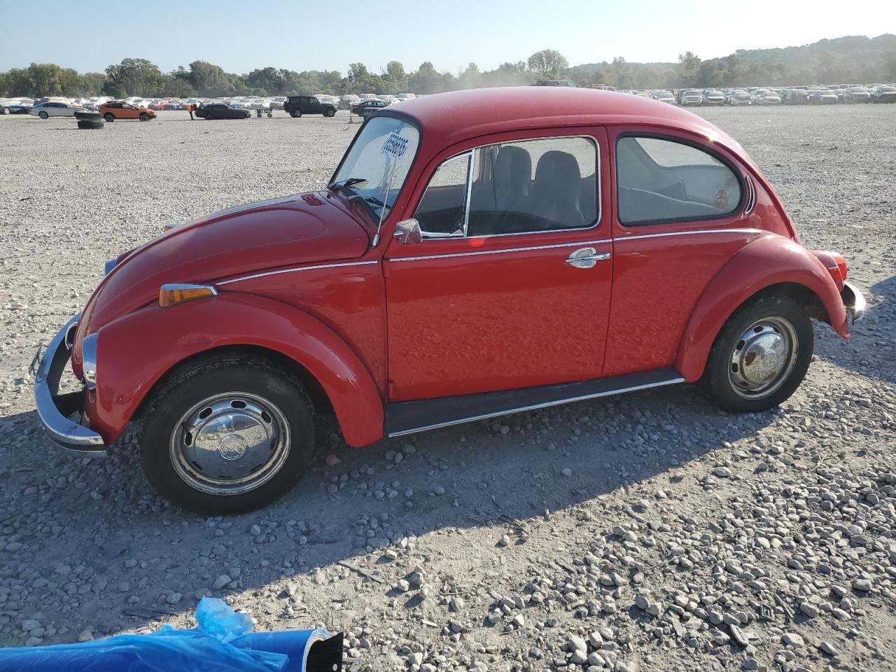 1971 Volkswagen Beetle Red vin: 1112693644