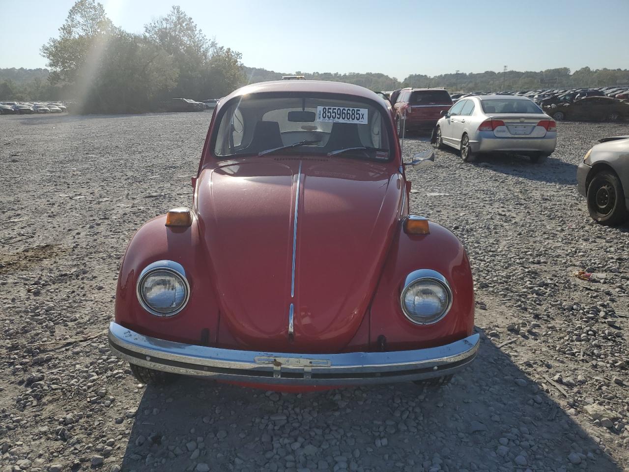1971 Volkswagen Beetle Red vin: 1112693644