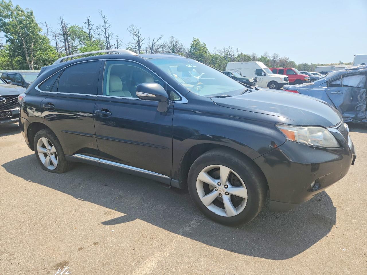 2012 Lexus Rx 350 Black vin: 2T2BK1BA4CC130416