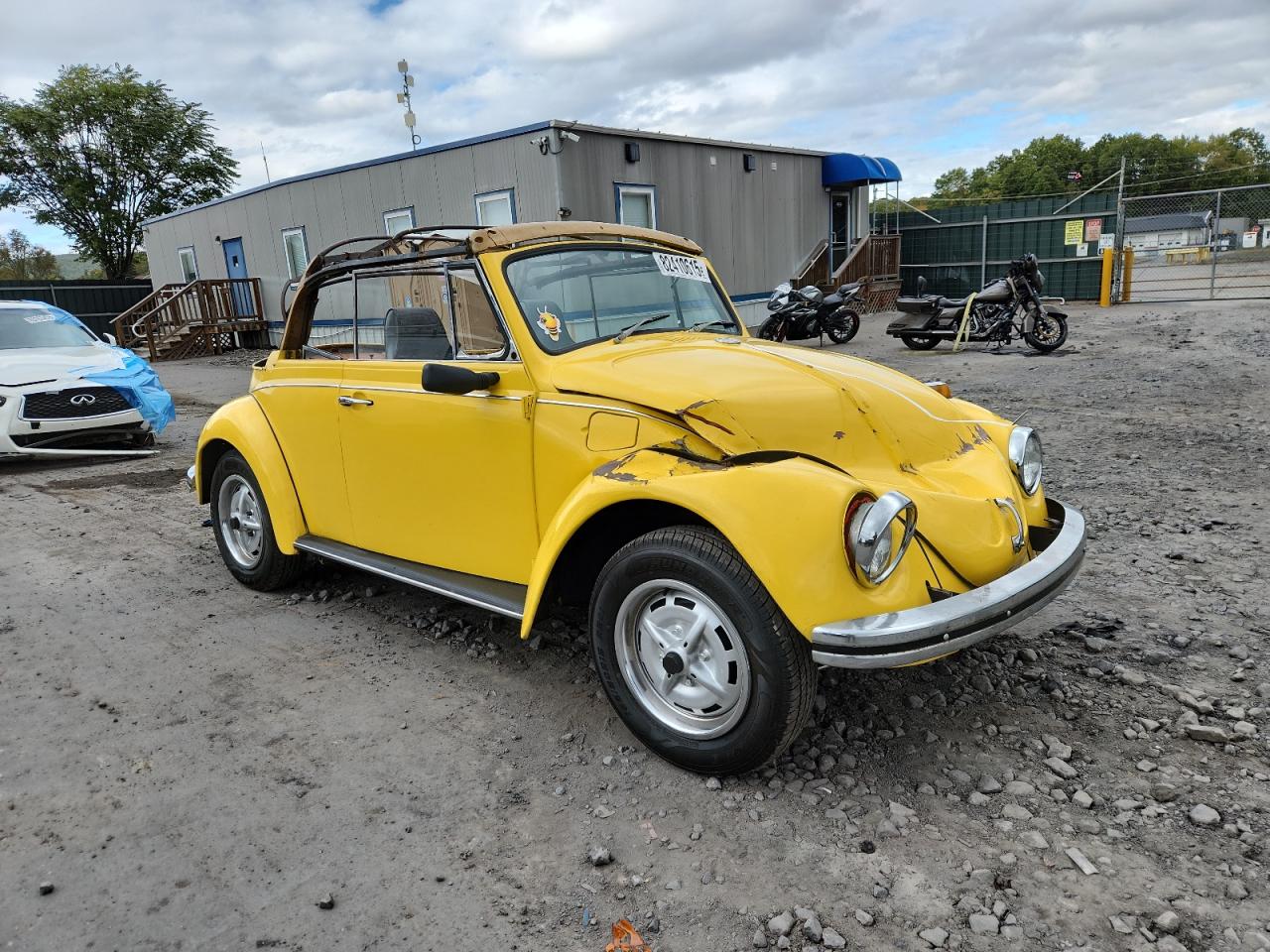 1971 Volkswagen Beetle Yellow vin: 1112791023