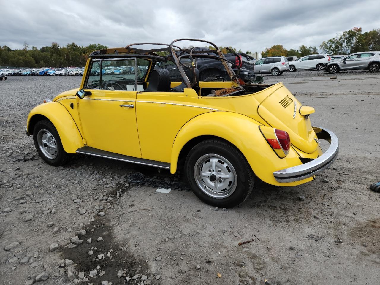 1971 Volkswagen Beetle Yellow vin: 1112791023