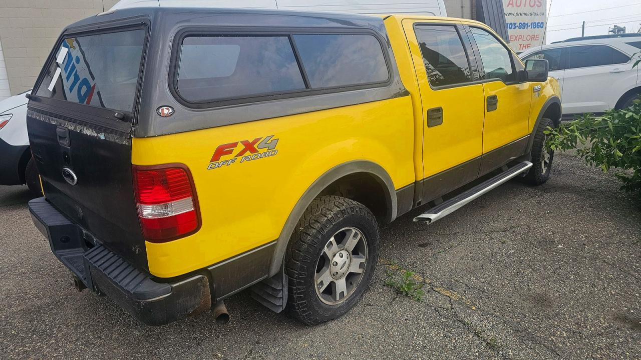 2004 Ford F150 Supercrew Yellow vin: 1FTPW14584KC94878