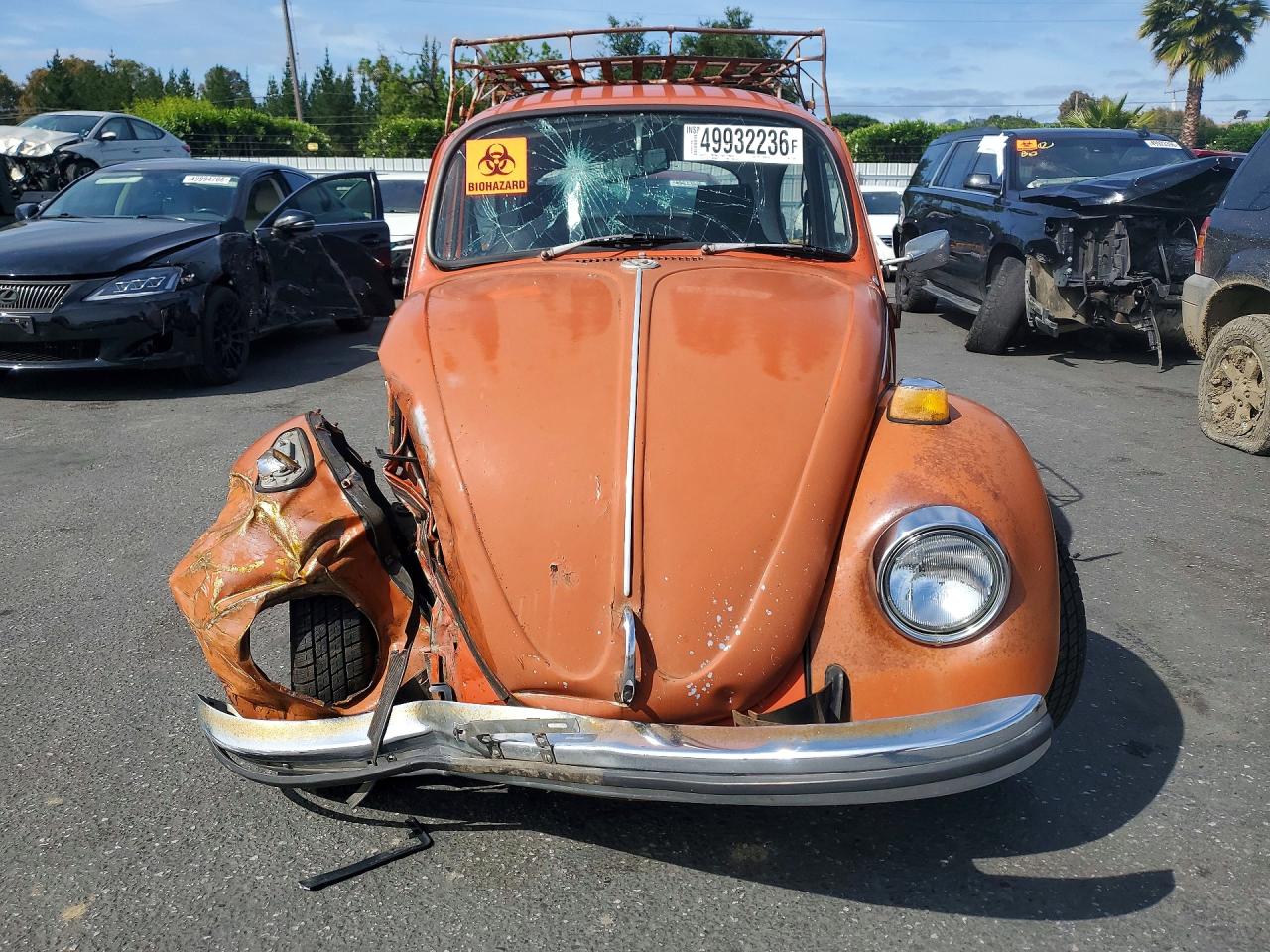 1971 Volkswagen Beetle Оранжевый vin: 1113118568