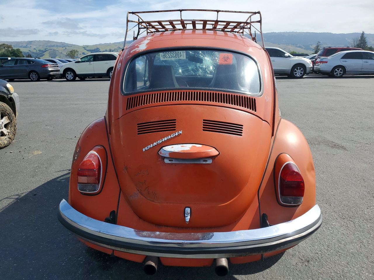 1971 Volkswagen Beetle Оранжевый vin: 1113118568