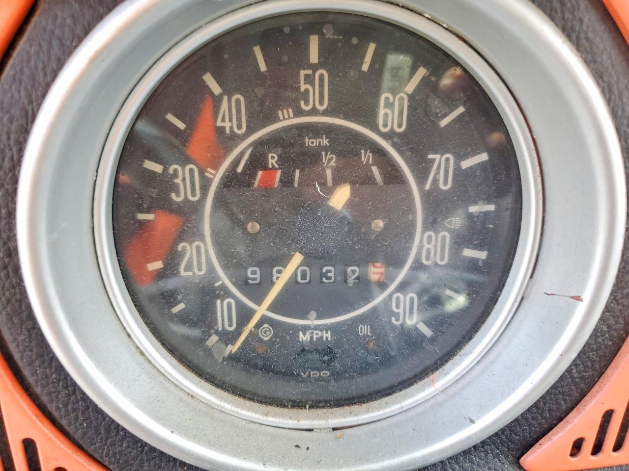 1971 Volkswagen Beetle Оранжевый vin: 1113118568