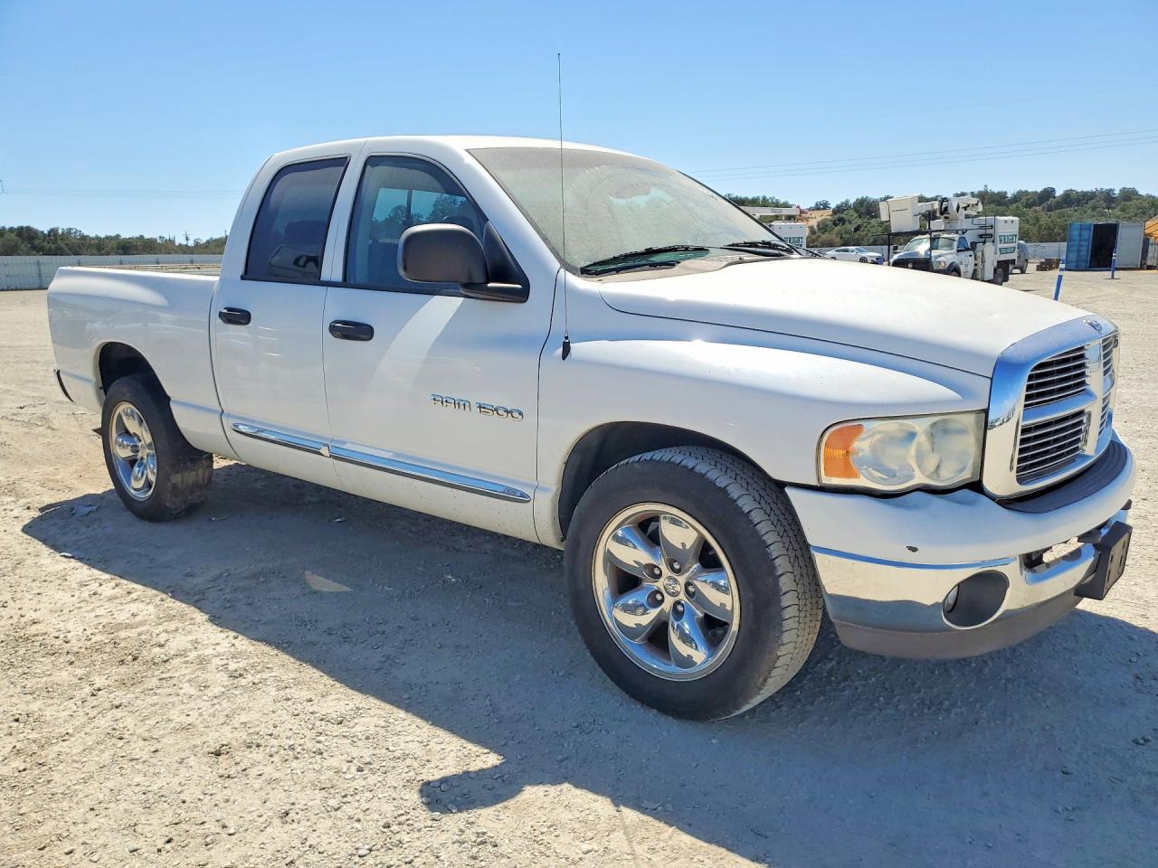 2005 Dodge Ram 1500 St White vin: 1D7HA18N25S174191