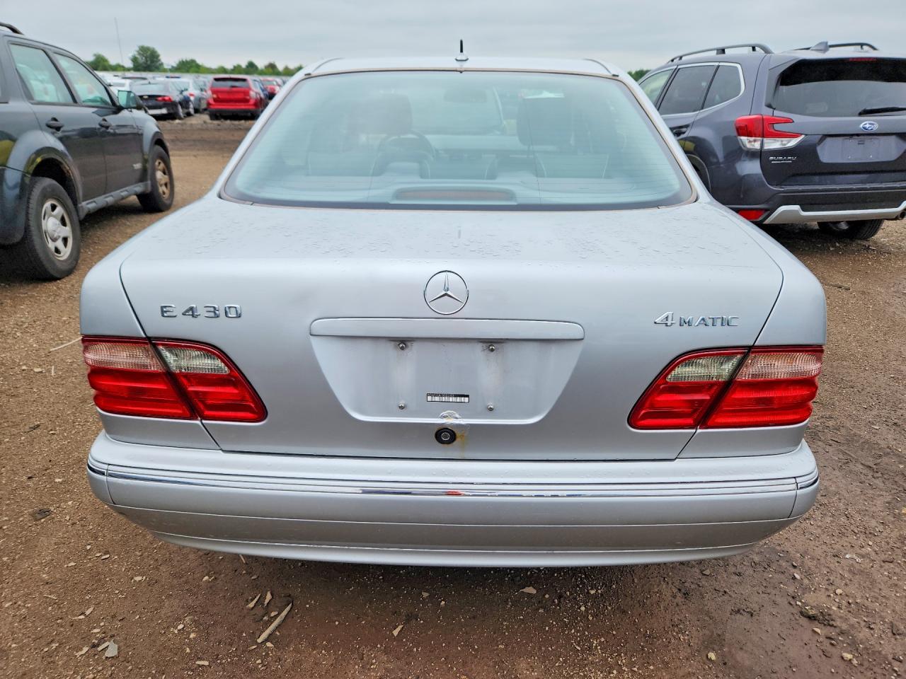 2001 Mercedes-benz E 430 Серебряный vin: WDBJF83J61X053203