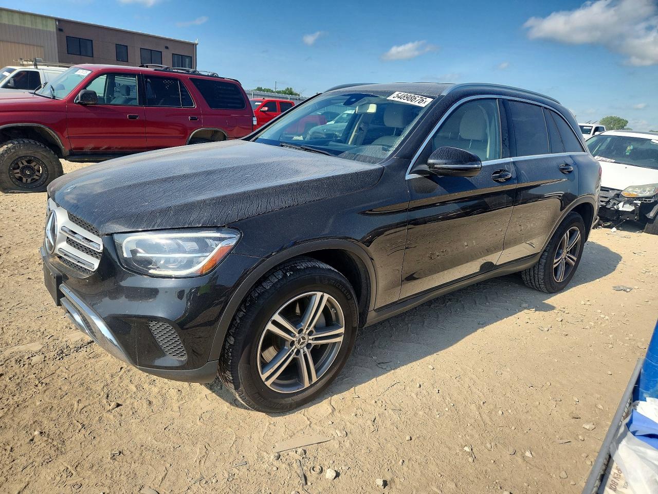 2020 Mercedes-benz Glc 300 4matic Black vin: WDC0G8EB9LF709848