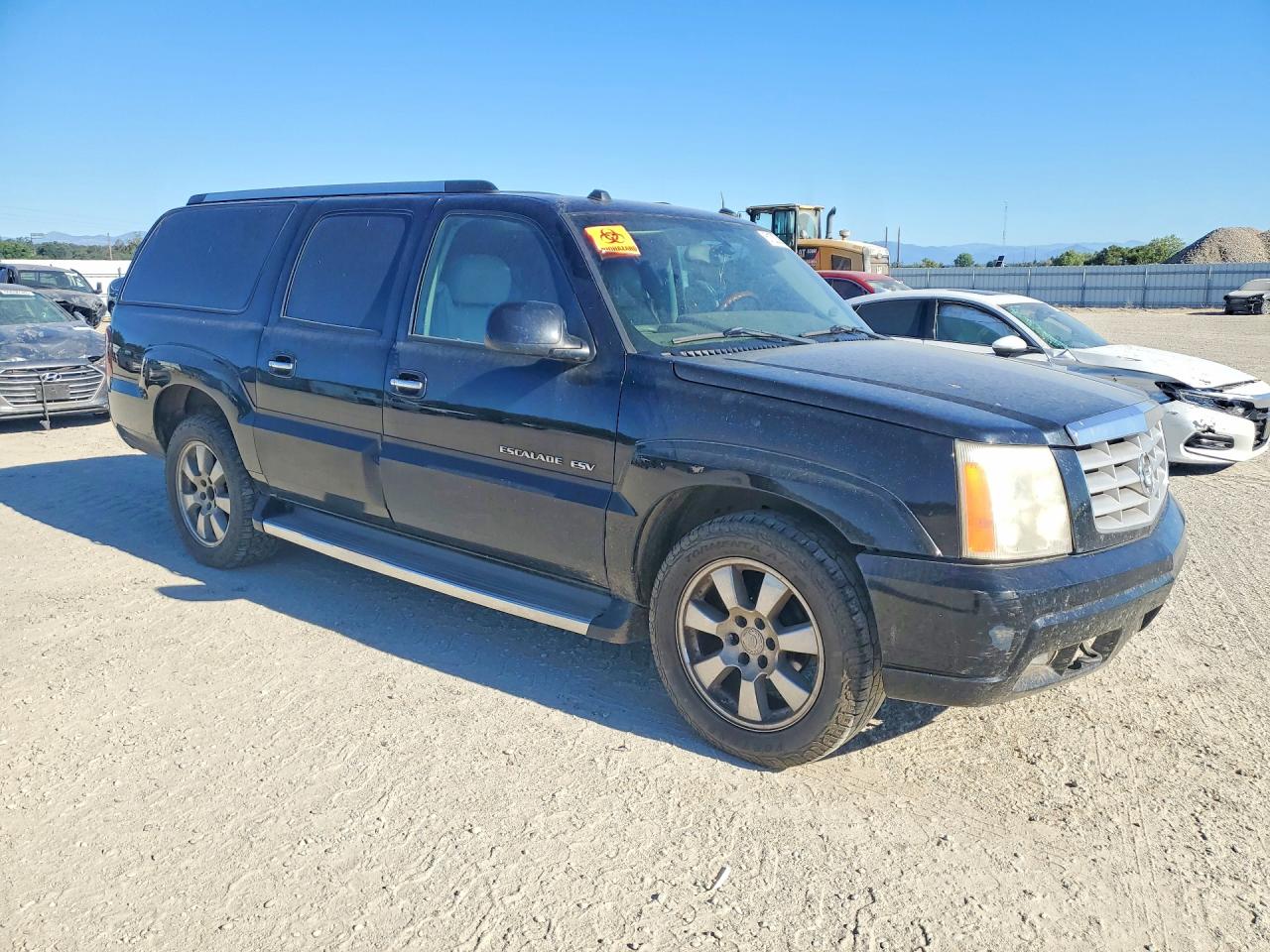 2005 Cadillac Escalade Esv Черный vin: 3GYFK66N85G267250