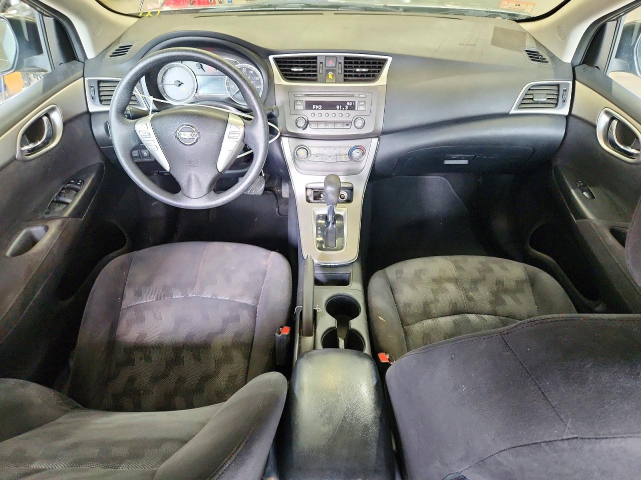 2013 Nissan Sentra S Серый vin: 3N1AB7AP1DL746990