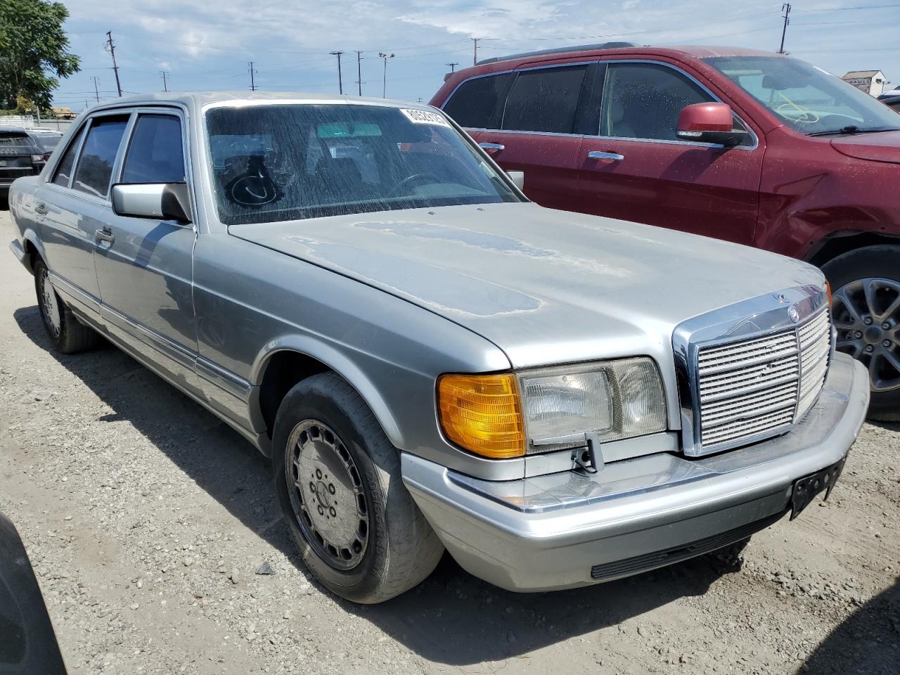 1988 Mercedes-benz 420 Sel Silver vin: WDBCA35D8JA376544