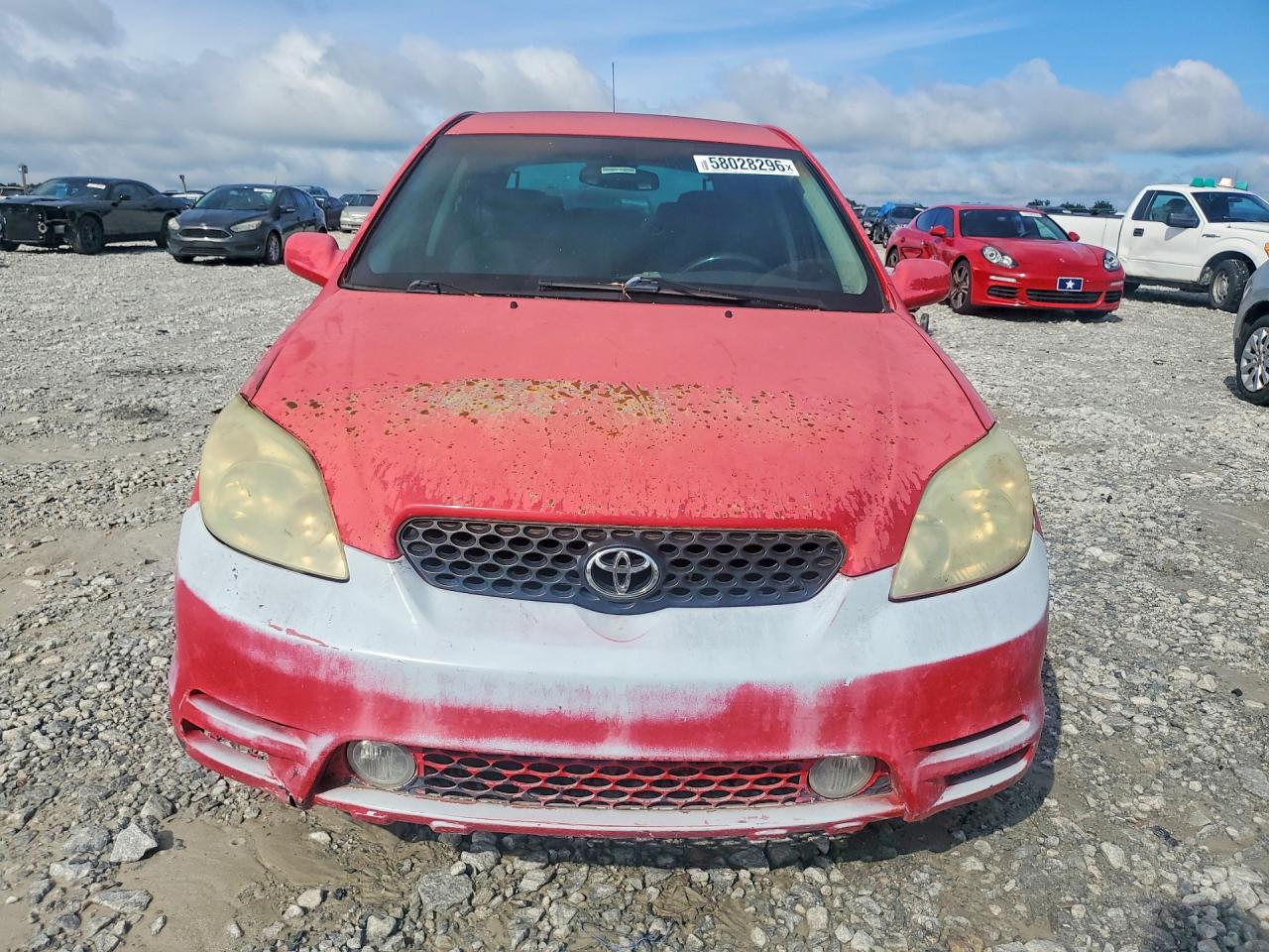 2004 Toyota Corolla Matrix Xr Red vin: 2T1KR32E44C247851
