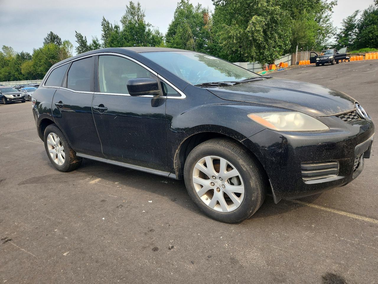 2009 Mazda Cx-7 Black vin: JM3ER29L590225216