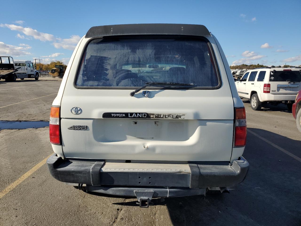 1995 Toyota Land Cruiser Dj81 White vin: JT3DJ81W5S0099146