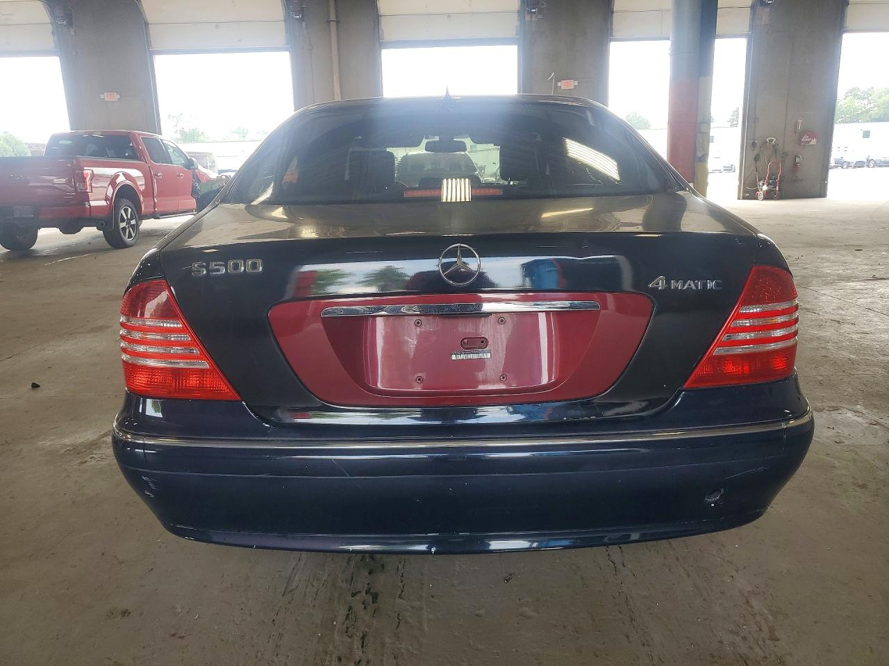 2006 Mercedes-benz S 500 4matic Black vin: WDBNG84J16A466833