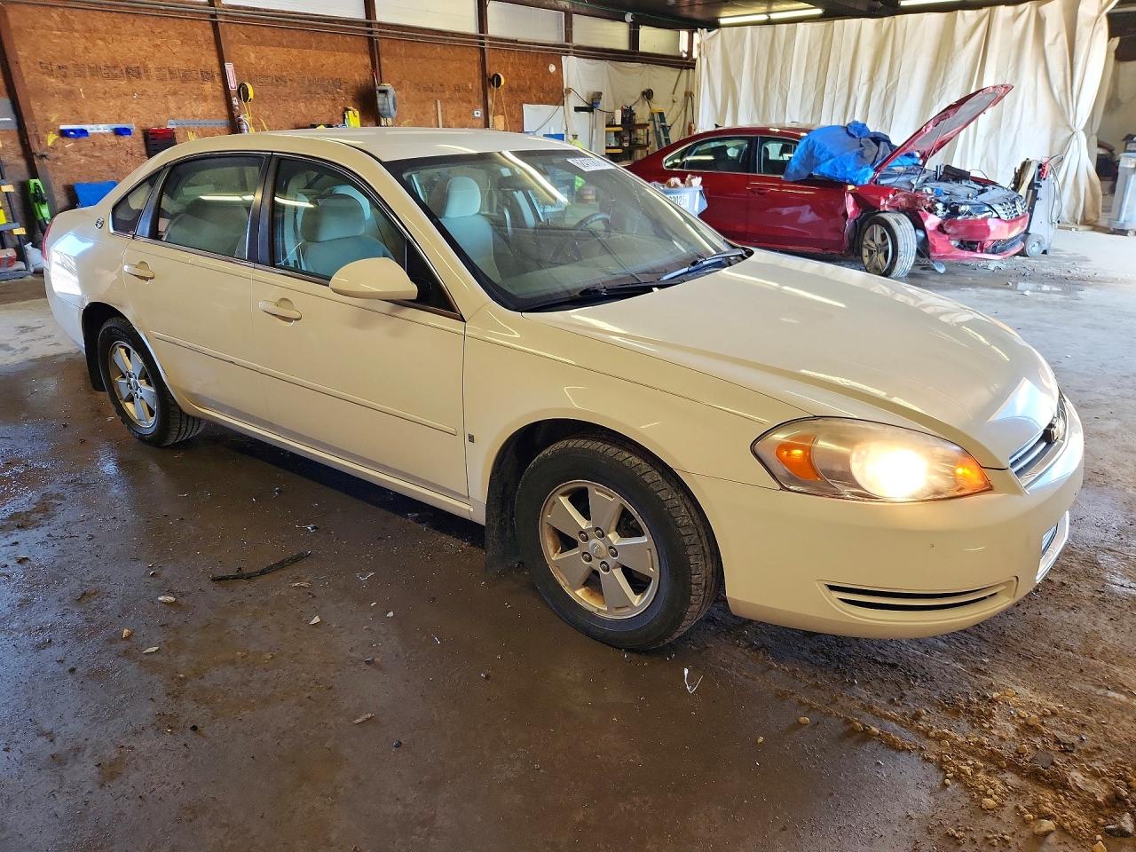 2008 Chevrolet Impala Lt White vin: 2G1WT55N189224987