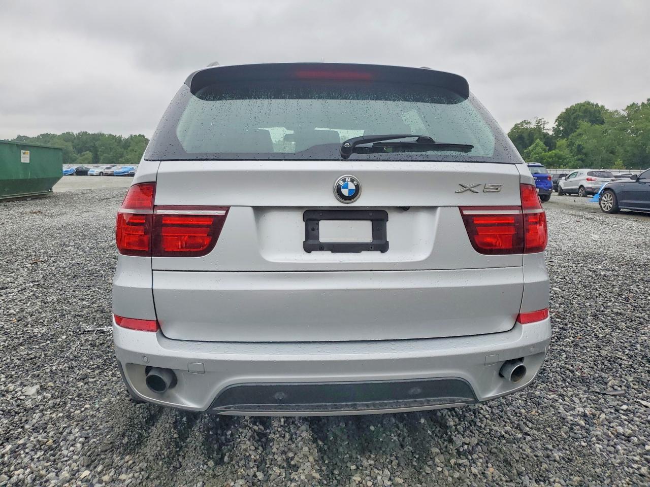 2013 Bmw X5 Xdrive35i Silver vin: 5UXZV4C5XD0B06938