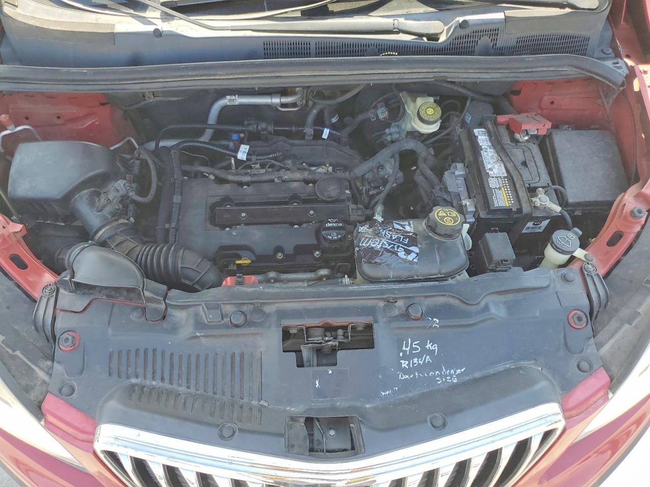 2015 Buick Encore Red vin: KL4CJASB9FB232196