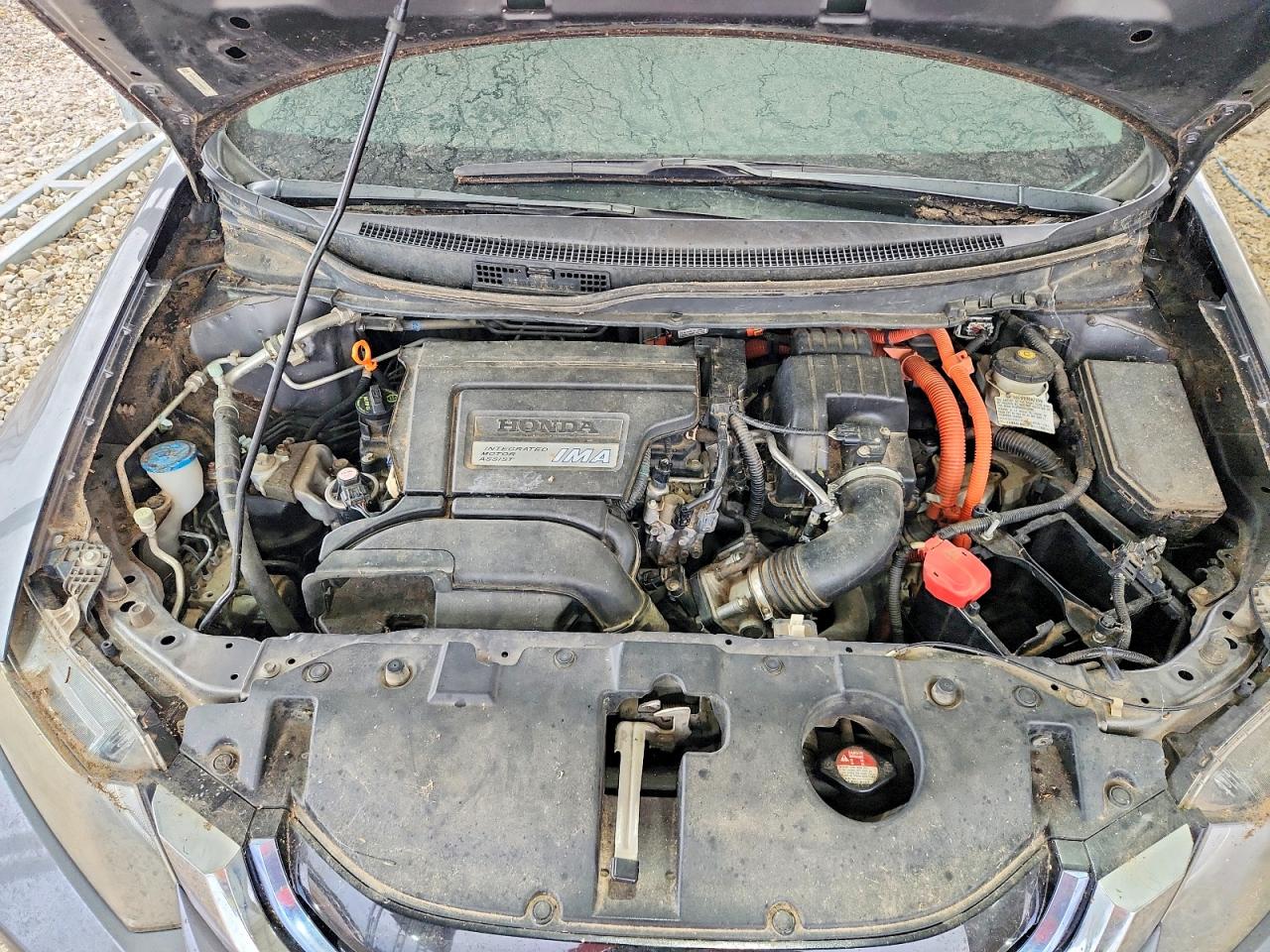 2013 Honda Civic Hybrid Silver vin: 19XFB4F23DE000236