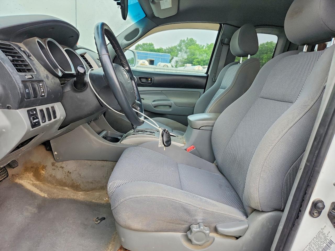 2007 Toyota Tacoma Access Cab Белый vin: 5TEUU42N77Z351374
