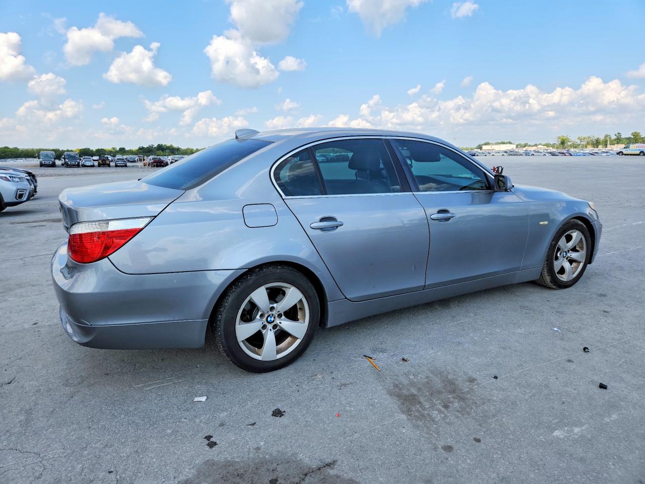 2006 Bmw 530 I Silver vin: WBANE73506CM35869