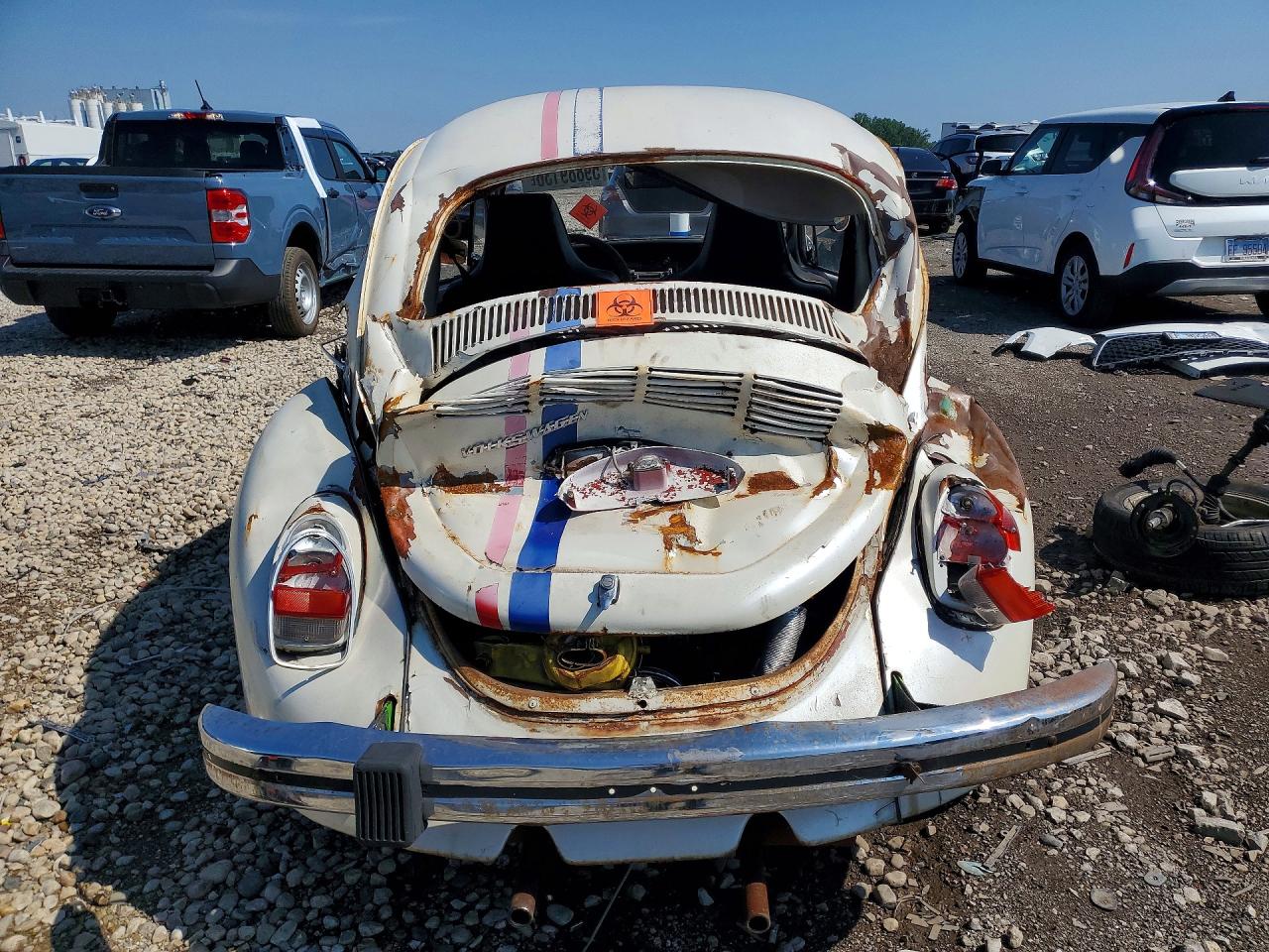 1972 Volkswagen Beetle Белый vin: 1122323165