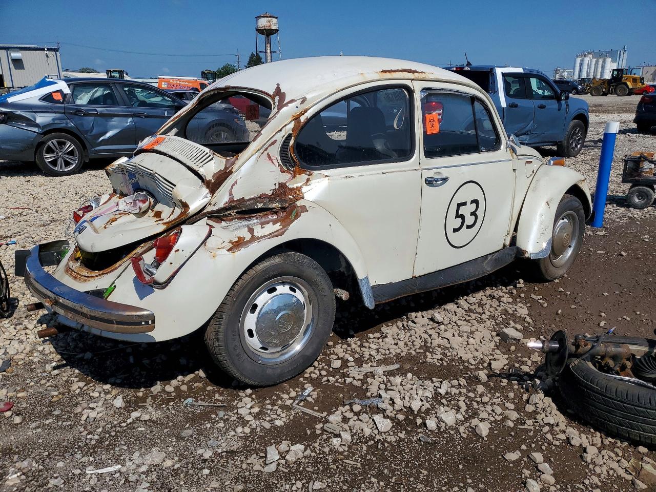 1972 Volkswagen Beetle Белый vin: 1122323165