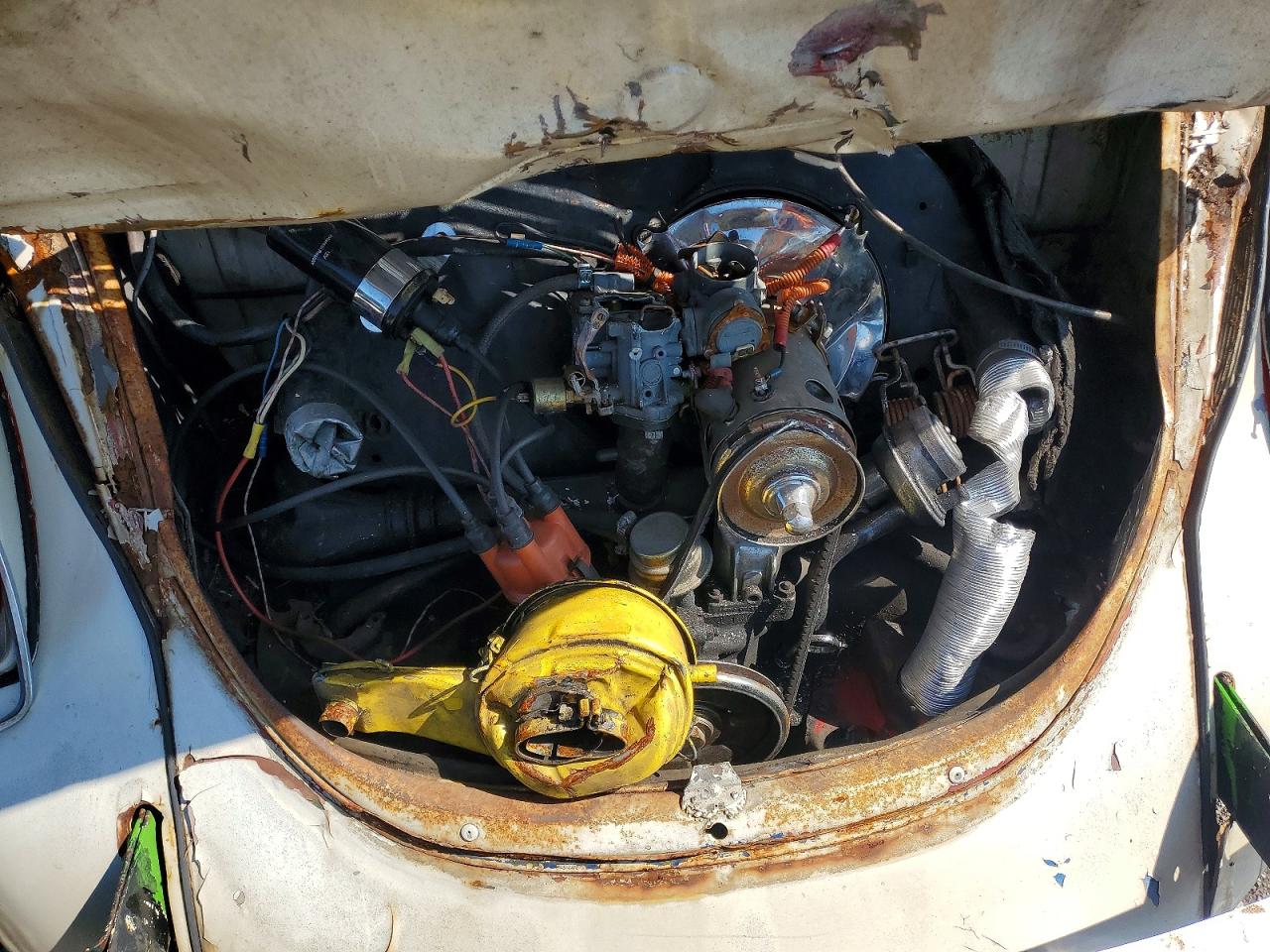 1972 Volkswagen Beetle Белый vin: 1122323165