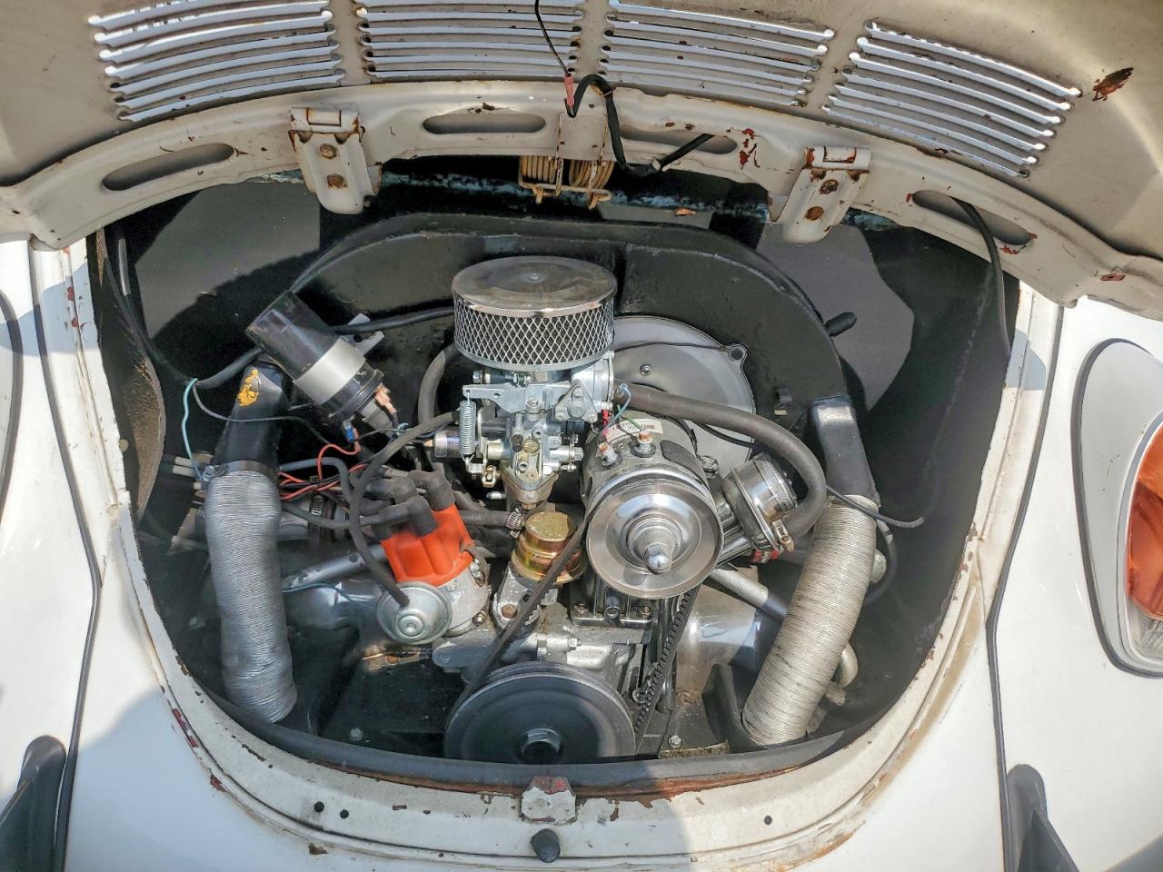 1972 Volkswagen Beetle White vin: 1122605980