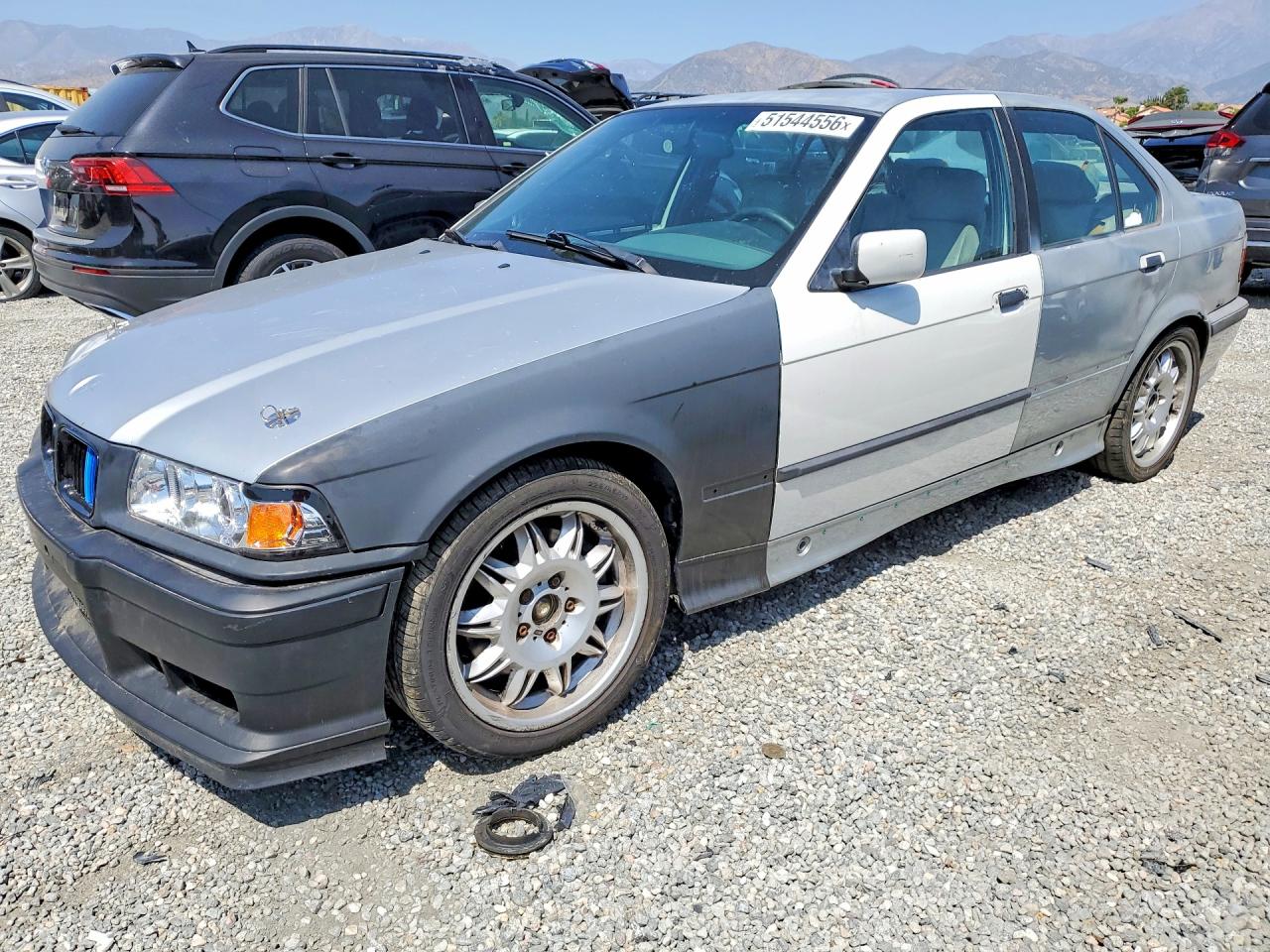 1998 Bmw M3 Automatic Two Tone vin: WBSCD0327WEE13197