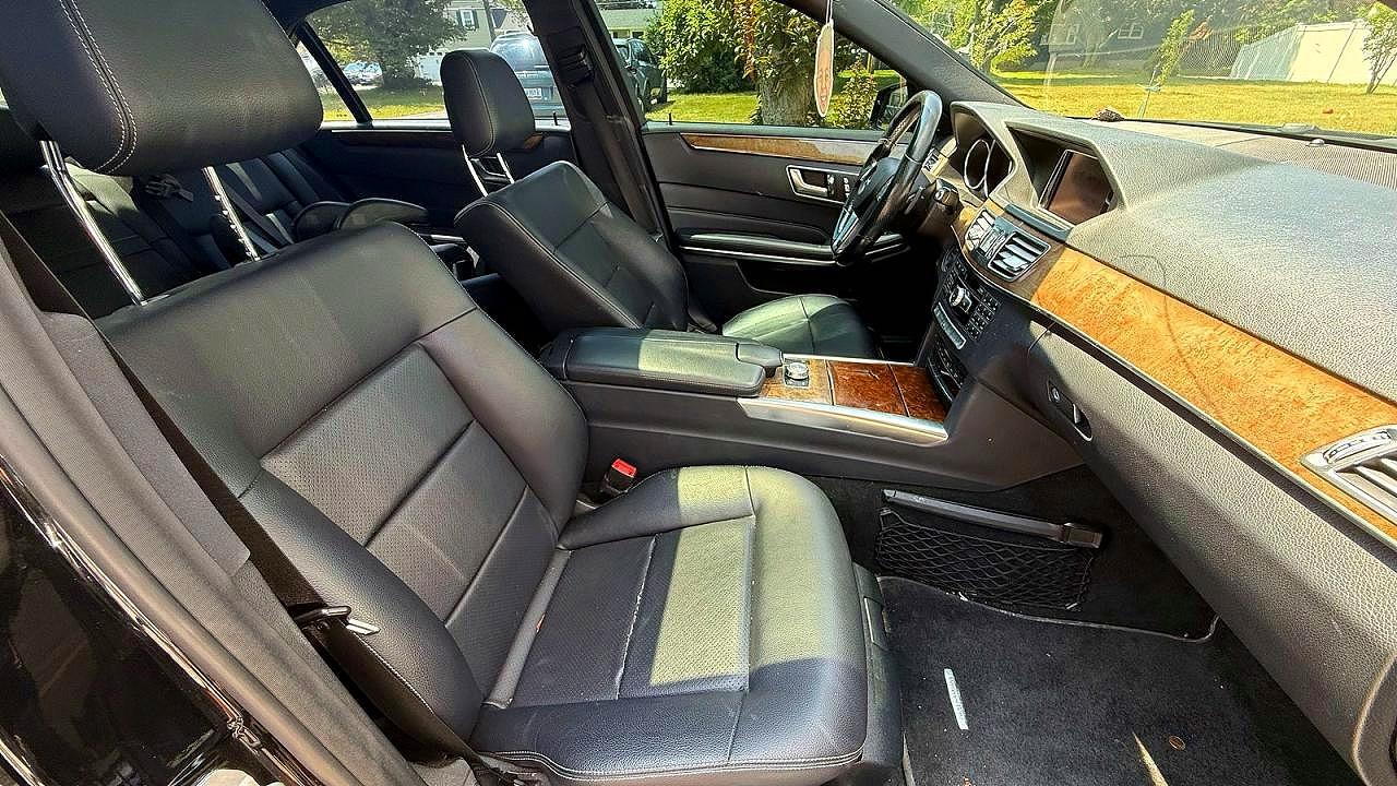 2014 Mercedes-benz E 350 4matic Black vin: WDDHF8JB3EB018896