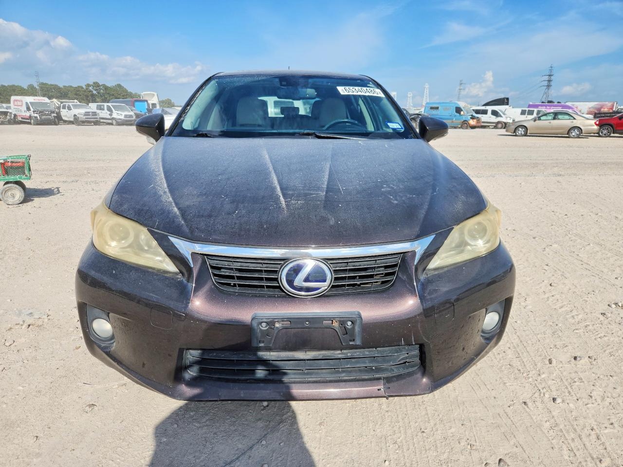 2011 Lexus Ct 200 Brown vin: JTHKD5BH6B2008297